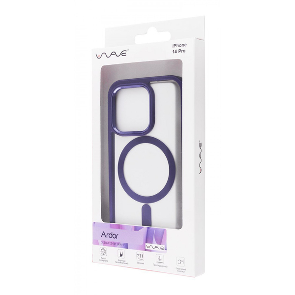 Чохол WAVE Ardor Case with Magnetic Ring iPhone 14 Pro Green, изображение 2