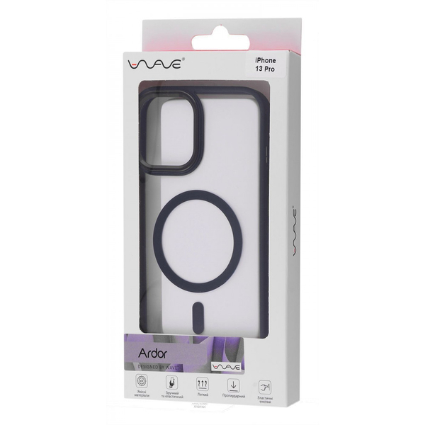Чохол WAVE Ardor Case with Magnetic Ring iPhone 13 Pro Deep purple, изображение 2
