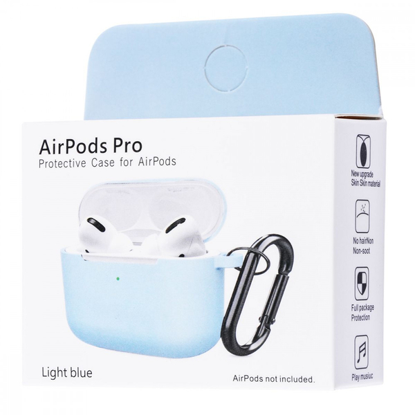 Чохол Silicone Case New for AirPods Pro Gray, изображение 2