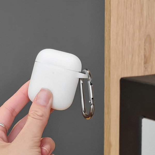 Чохол Silicone Case New for AirPods 1/2 Lavender gray, зображення 9