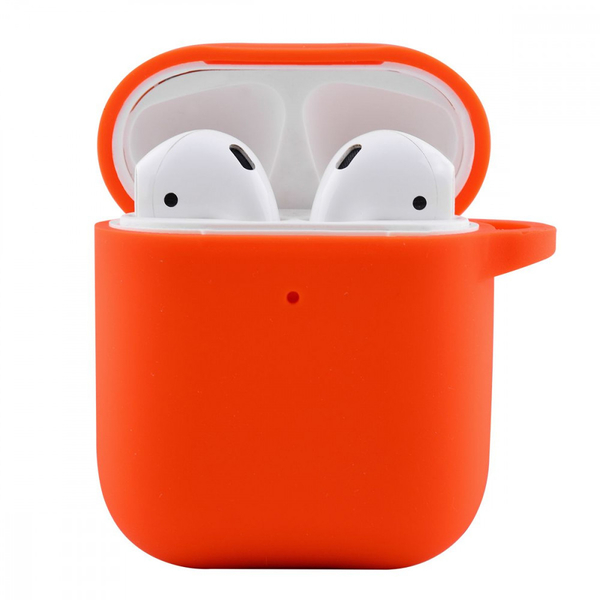 Чохол Silicone Case New for AirPods 1/2 Transparent, зображення 3