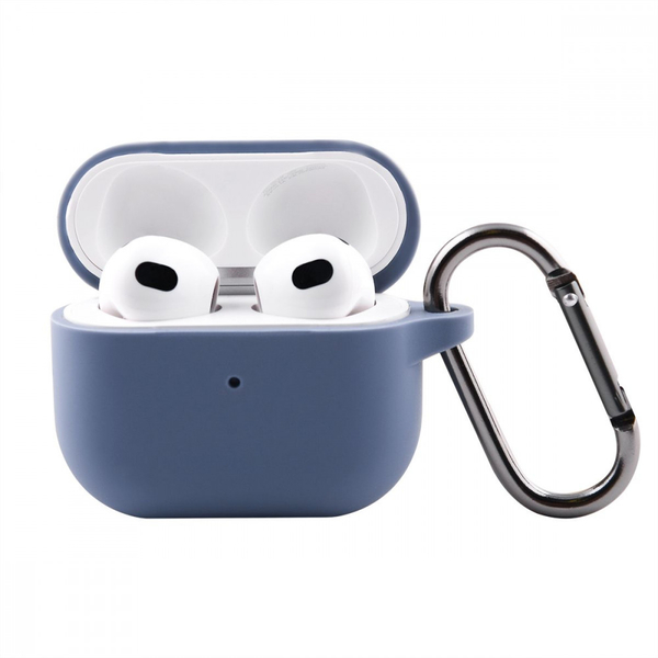 Чохол Silicone Case New for AirPods 3 Light purple, изображение 7