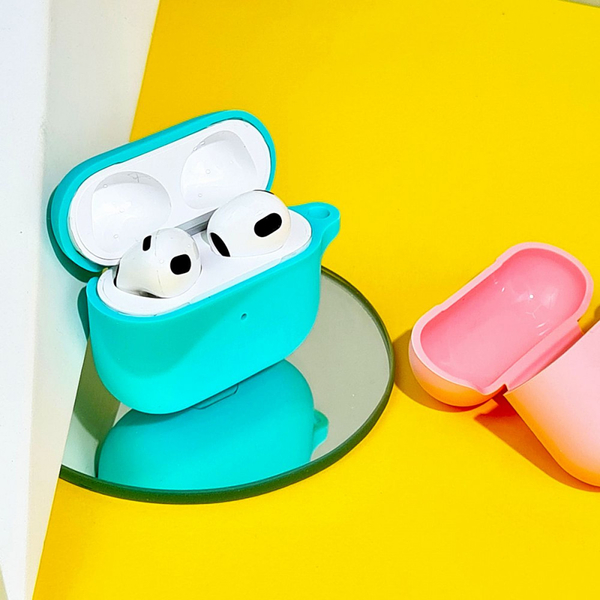 Чохол Silicone Case New for AirPods 3 Pink sand, изображение 3