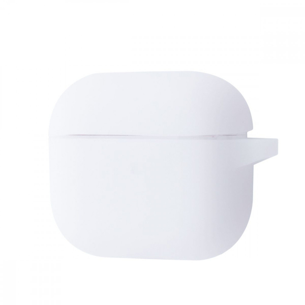Чохол Silicone Case New for AirPods 4 Luminescent white