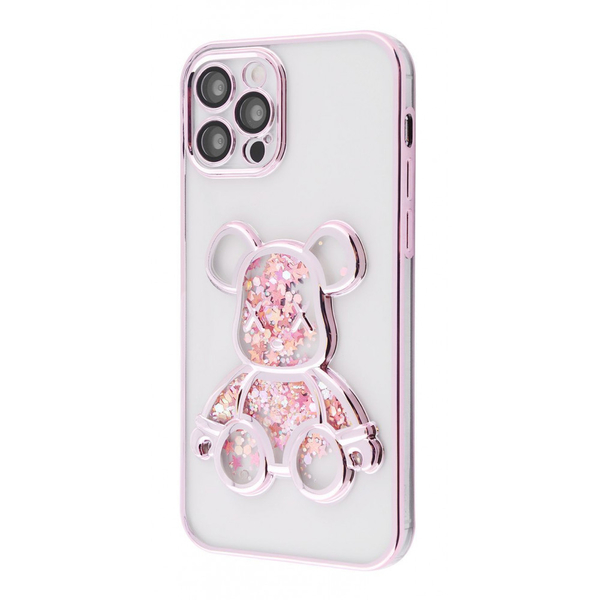 Чохол Shining Bear Case iPhone 12 Pro Max Rose gold