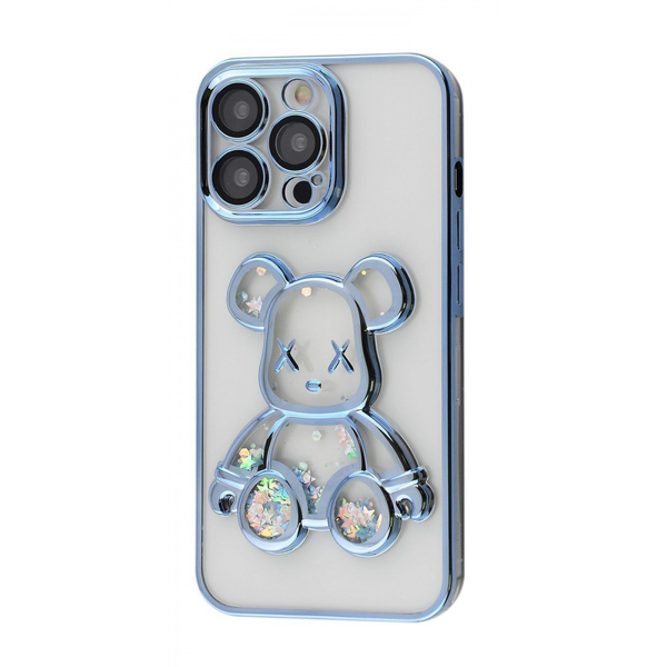 Чохол Shining Bear Case iPhone 13 Pro Sierra blue