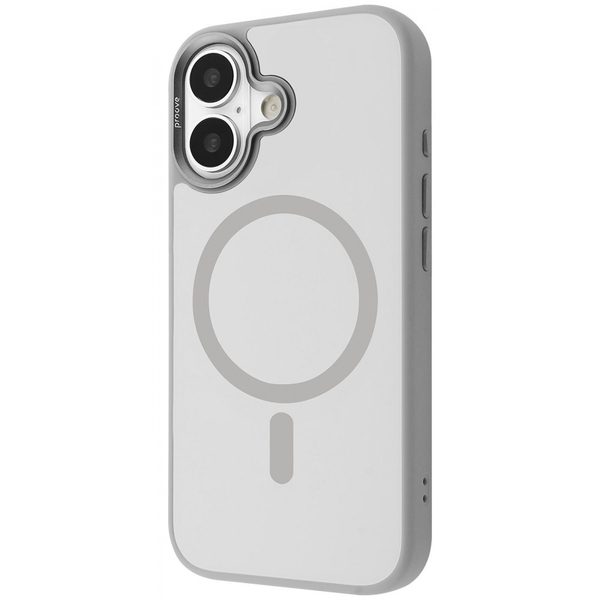 Чохол Proove Sapphire Case with Magnetic Ring iPhone 17 Natural titanium