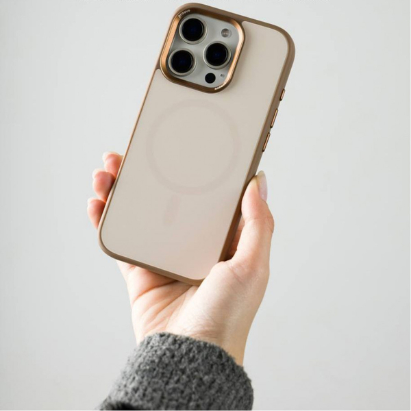 Чохол Proove Sapphire Case with Magnetic Ring iPhone 17 Air Natural titanium, зображення 4
