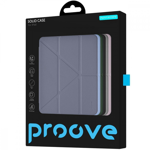 Чохол Proove Solid Case iPad 9.7" 2017/2018 Gray