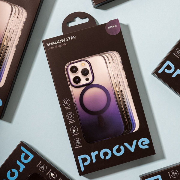 Чохол Proove Shadow Star Case with Magnetic Ring iPhone 15 Deep purple, зображення 5