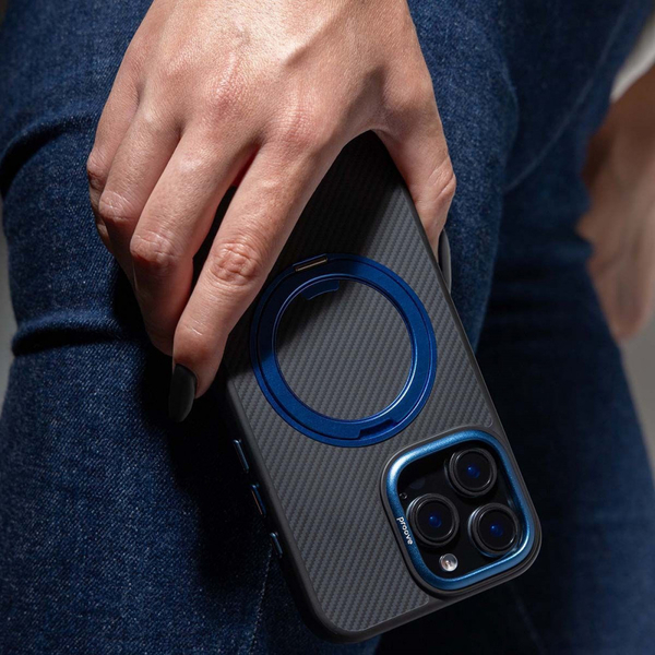 Чохол Proove Reinforce Case with Magnetic Ring iPhone 15 Blue, изображение 12