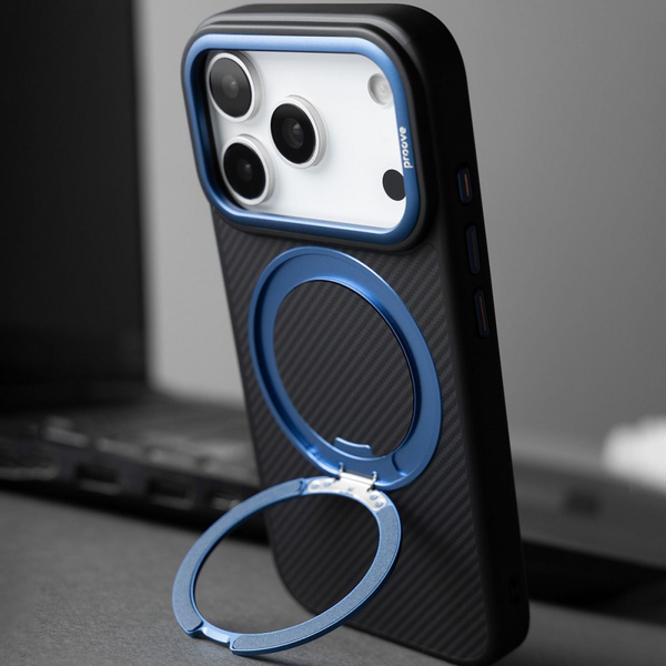 Чохол Proove Reinforce Case with Magnetic Ring iPhone 17 Air Blue, зображення 12