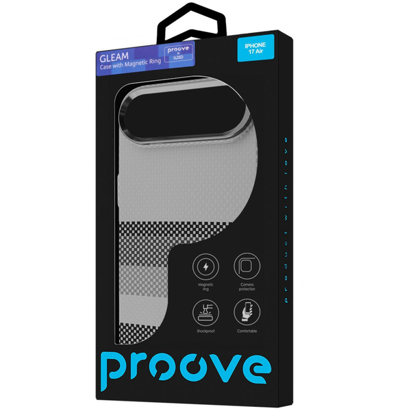 Чохол Proove Gleam Case with Magnetic Ring iPhone 17 Air Milky way, зображення 2