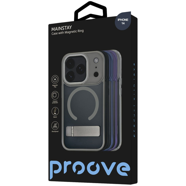 Чохол Proove Mainstay Case with Magnetic Ring iPhone 14 White, изображение 2