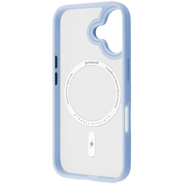 Чохол Proove Essence Case with Magnetic Ring iPhone 16 Sierra blue, изображение 3