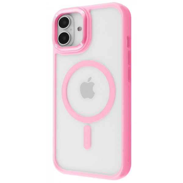 Чохол Proove Clear Essence Case with Magnetic Ring iPhone 16 Pink sand