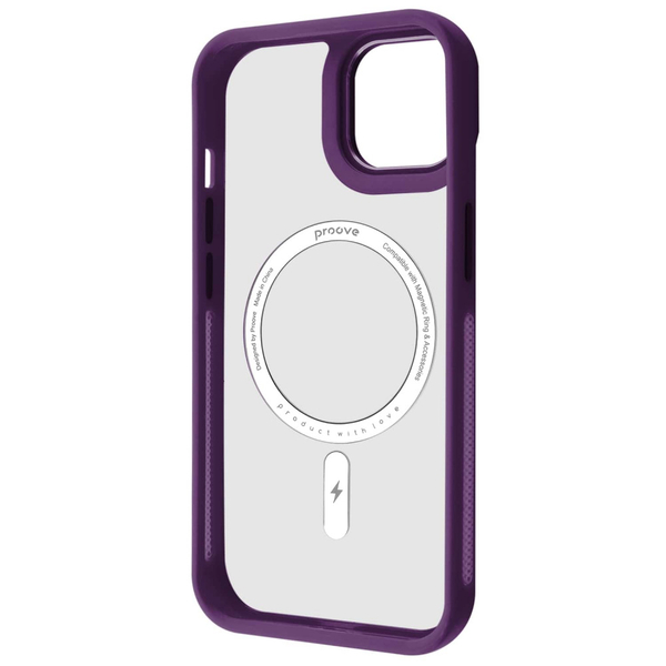 Чохол Proove Clear Essence Case with Magnetic Ring iPhone 16 Orange, изображение 3