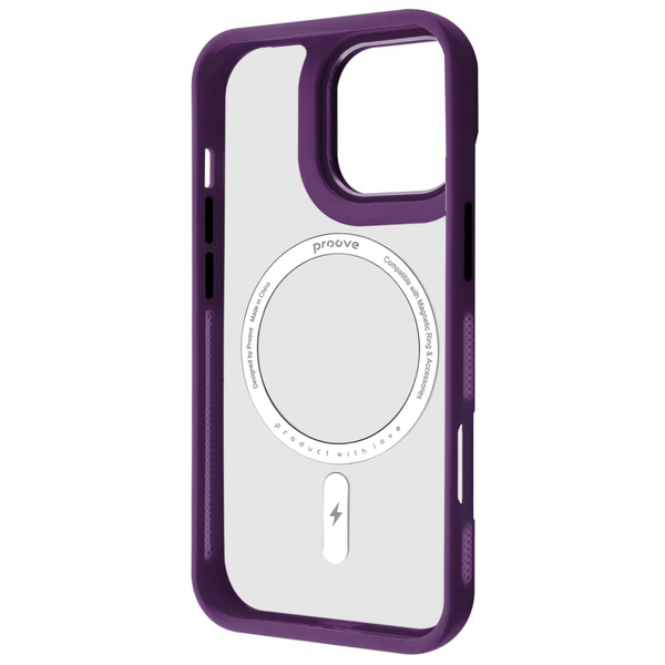Чохол Proove Clear Essence Case with Magnetic Ring iPhone 16 Pro Midnight blue, зображення 3