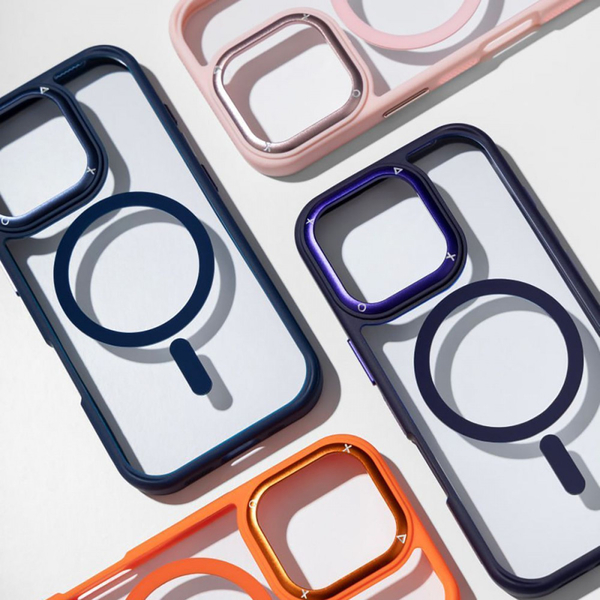 Чохол Proove Clear Essence Case with Magnetic Ring iPhone 12 Pro Max Orange, зображення 6