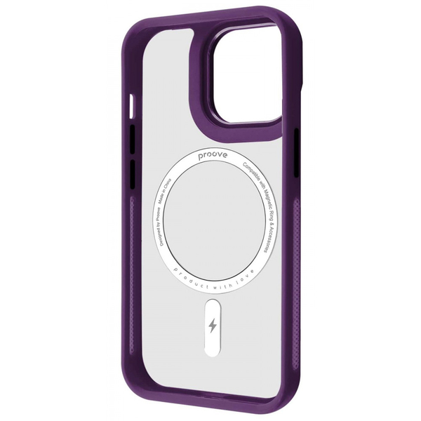 Чохол Proove Clear Essence Case with Magnetic Ring iPhone 12/12 Pro Orange, изображение 3