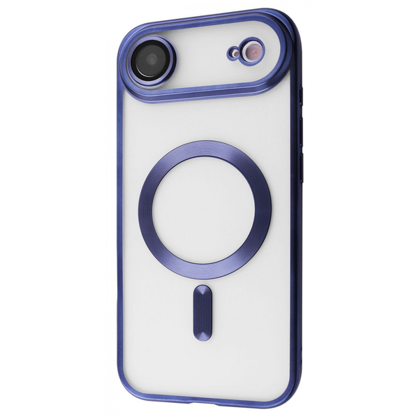 Чохол Metal Matte Case with Magnetic Ring iPhone 17 Air Midnight blue