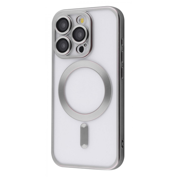 Чохол Metal Matte Case with Magnetic Ring iPhone 16 Pro Max White titanium