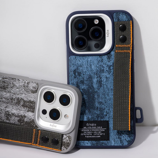 Чохол Kajsa Outdoor Collection Tie Dye with Magnetic Ring iPhone 16 Pro Max Black, изображение 4