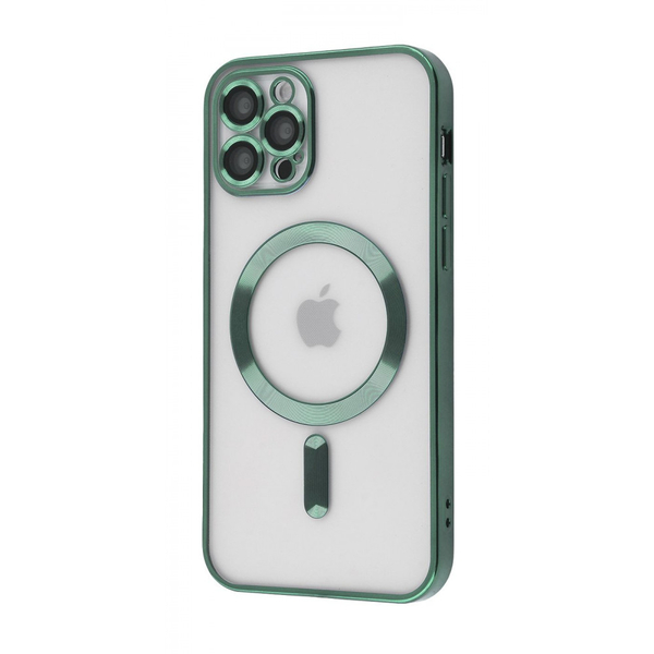 Чохол Metal Matte Case with Magnetic Ring iPhone 12 Pro Dark green