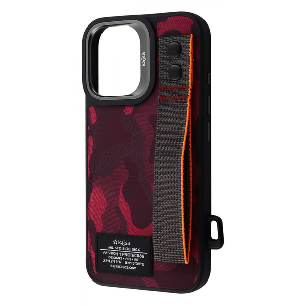 Чохол Kajsa Outdoor Collection with Magnetic Ring iPhone 16 Red