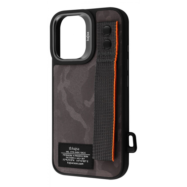Чохол Kajsa Outdoor Collection with Magnetic Ring iPhone 16 Gray