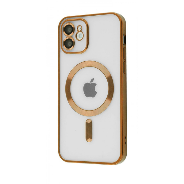 Чохол Metal Matte Case with Magnetic Ring iPhone 12 Pro Max Gold