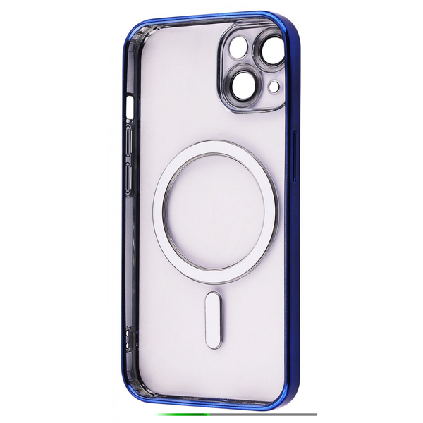 Чохол Metal Matte Case with Magnetic Ring iPhone 14 Midnight blue, зображення 2