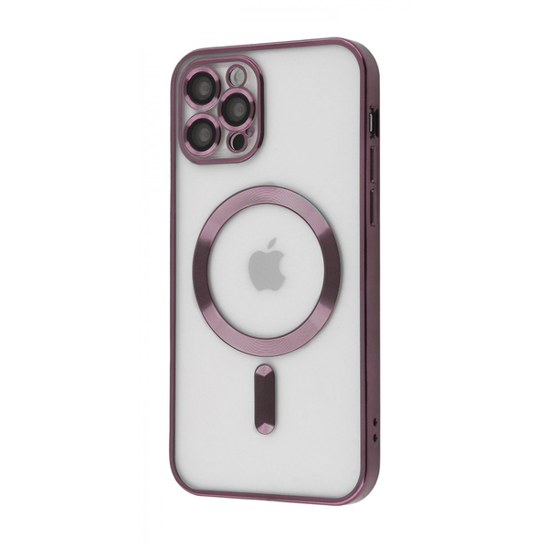 Чохол Metal Matte Case with Magnetic Ring iPhone 12 Pro Deep purple