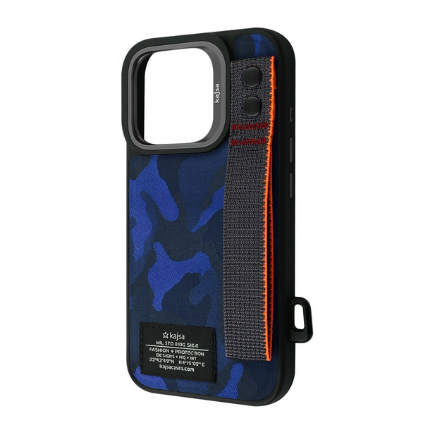 Чохол Kajsa Outdoor Collection with Magnetic Ring iPhone 16 Pro Blue