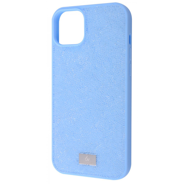 Чохол Bling World Rock Diamond (TPU) iPhone 14 Plus/15 Plus Sierra blue