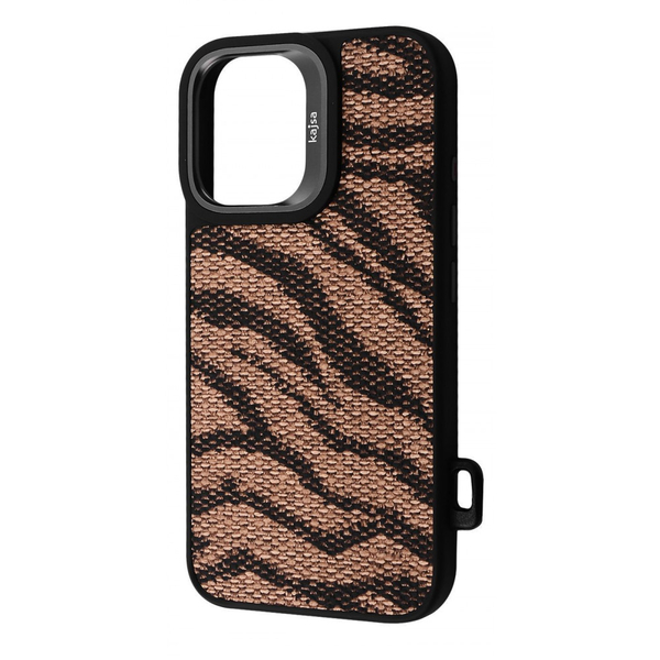 Чохол Kajsa Glamorus Collection with Magnetic Ring iPhone 16 Bronze