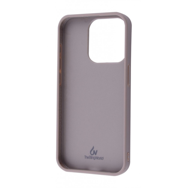 Чохол Bling World Rock Diamond (TPU) iPhone 16 Pro Blue titanium, изображение 3