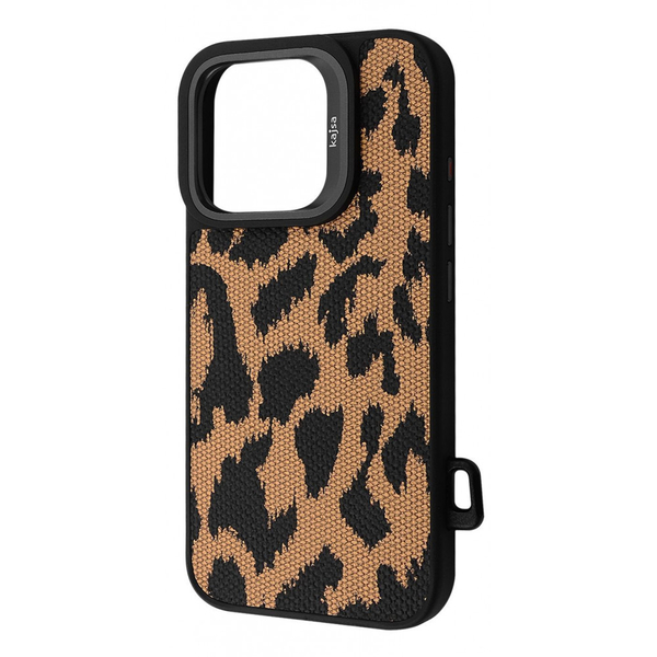 Чохол Kajsa Glamorus Collection with Magnetic Ring iPhone 16 Pro Max Gold