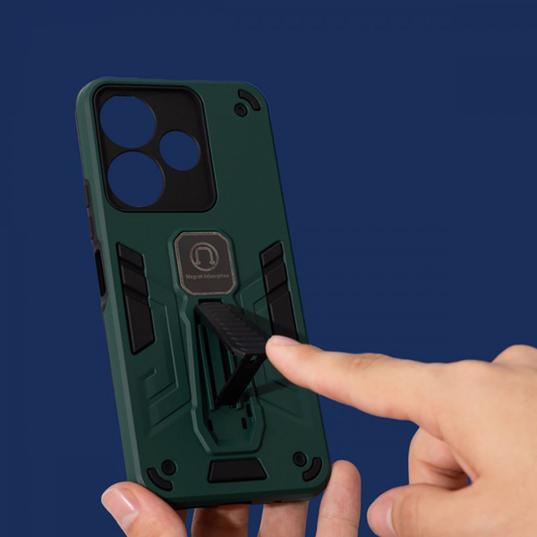 Чохол Armor Magnetic Xiaomi Redmi 14C 4G/Poco C75 4G/Redmi A4 Black, изображение 3