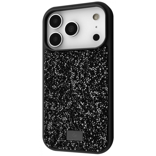 Чохол Bling World Rock Diamond (TPU) iPhone 17 Pro Black