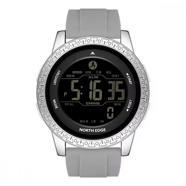 Цифровий Годинник NORTH EDGE Apollo Silver