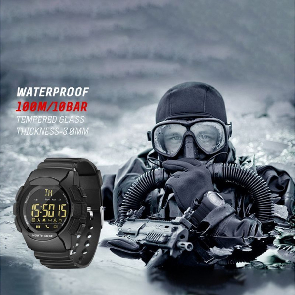 Цифровий Годинник NORTH EDGE AK Black, изображение 2