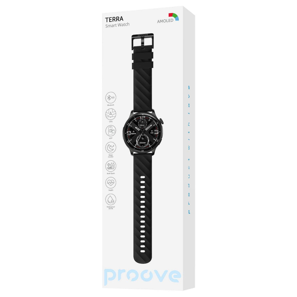 Смарт Годинник Proove Terra with GPS Graphite, изображение 2
