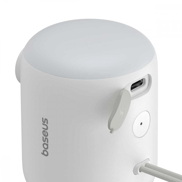 Портативний насос Baseus PocketGo Portable Air Pump White, изображение 3