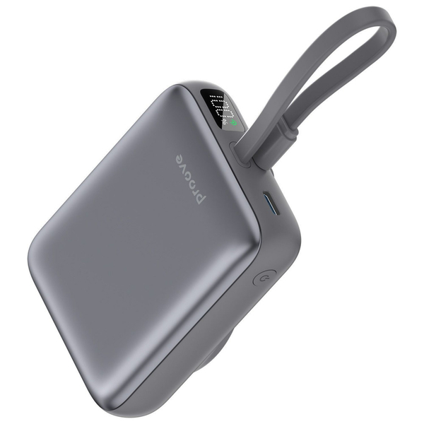 Портативна батарея PowerBank Proove Neutron 22.5W 10000mAh Silver/white, изображение 3