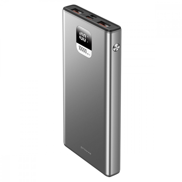 Портативна батарея PowerBank Proove Guardian 22.5W 10000mAh Metal gray