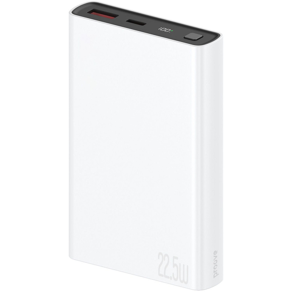 Портативна батарея PowerBank Proove Hyper Flux Plus 22.5W 10000mAh White