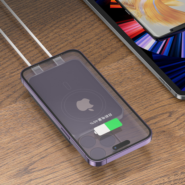 Портативна батарея PowerBank Proove Hoodman Magnetic 20W 10000mAh Black, изображение 4