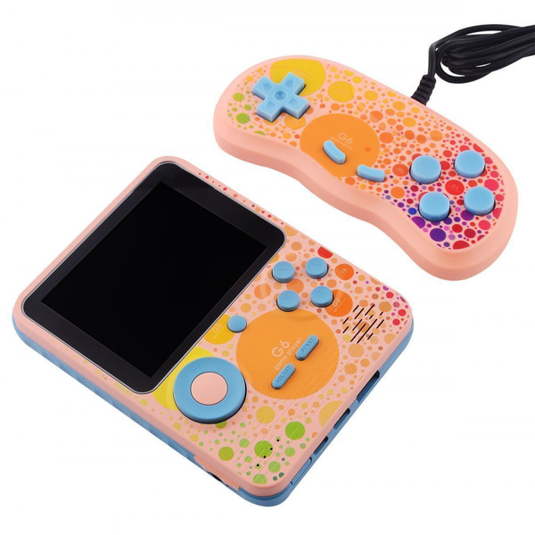 Портативна ігрова консоль G6 3.5 дюйма 6000mAh Pink, изображение 9