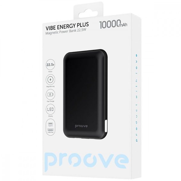 Портативна батарея PowerBank Proove Vibe Energy Plus 22.5W 10000mAh Sky blue, зображення 2